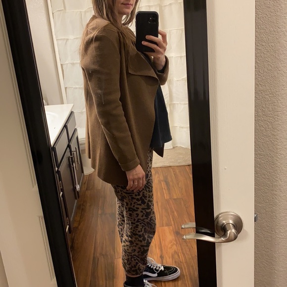 🎉SALE🎉 EILEEN FISHER Wool Cardigan Brown Size Medium - Picture 9 of 15